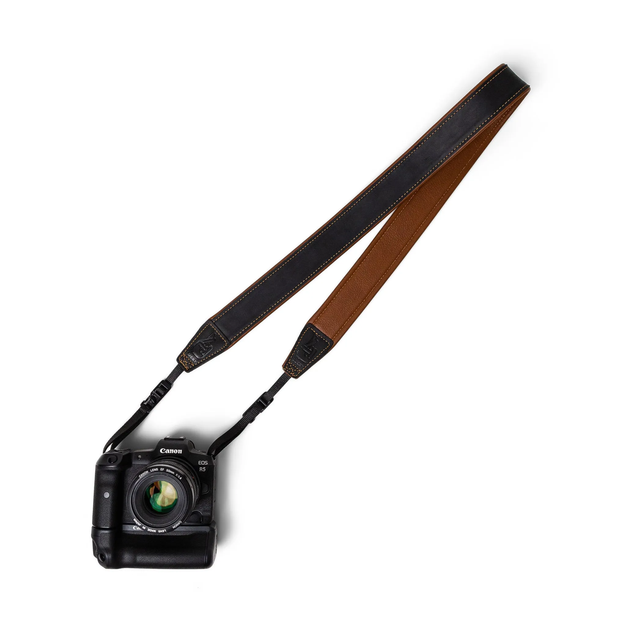 Deluxe 45 Padded Leather Camera Strap
