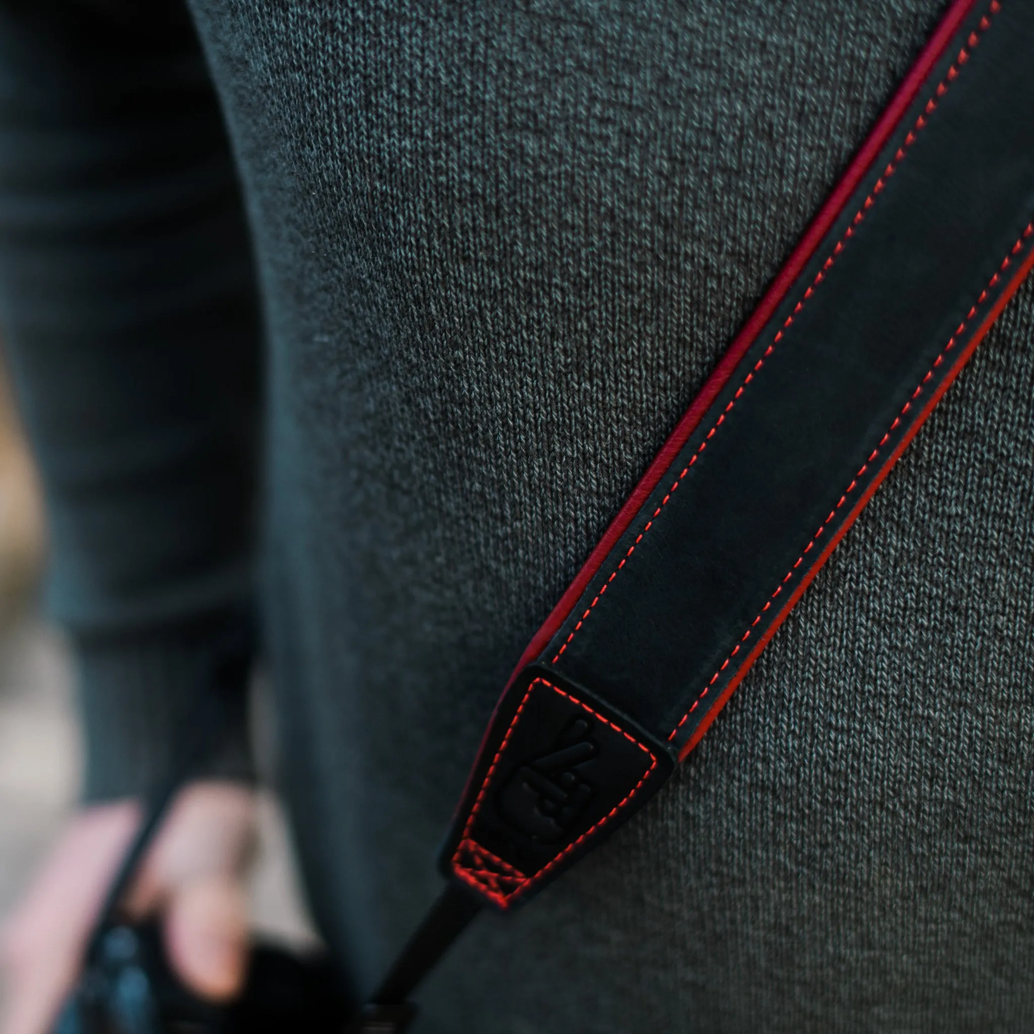 Deluxe 45 Padded Leather Camera Strap