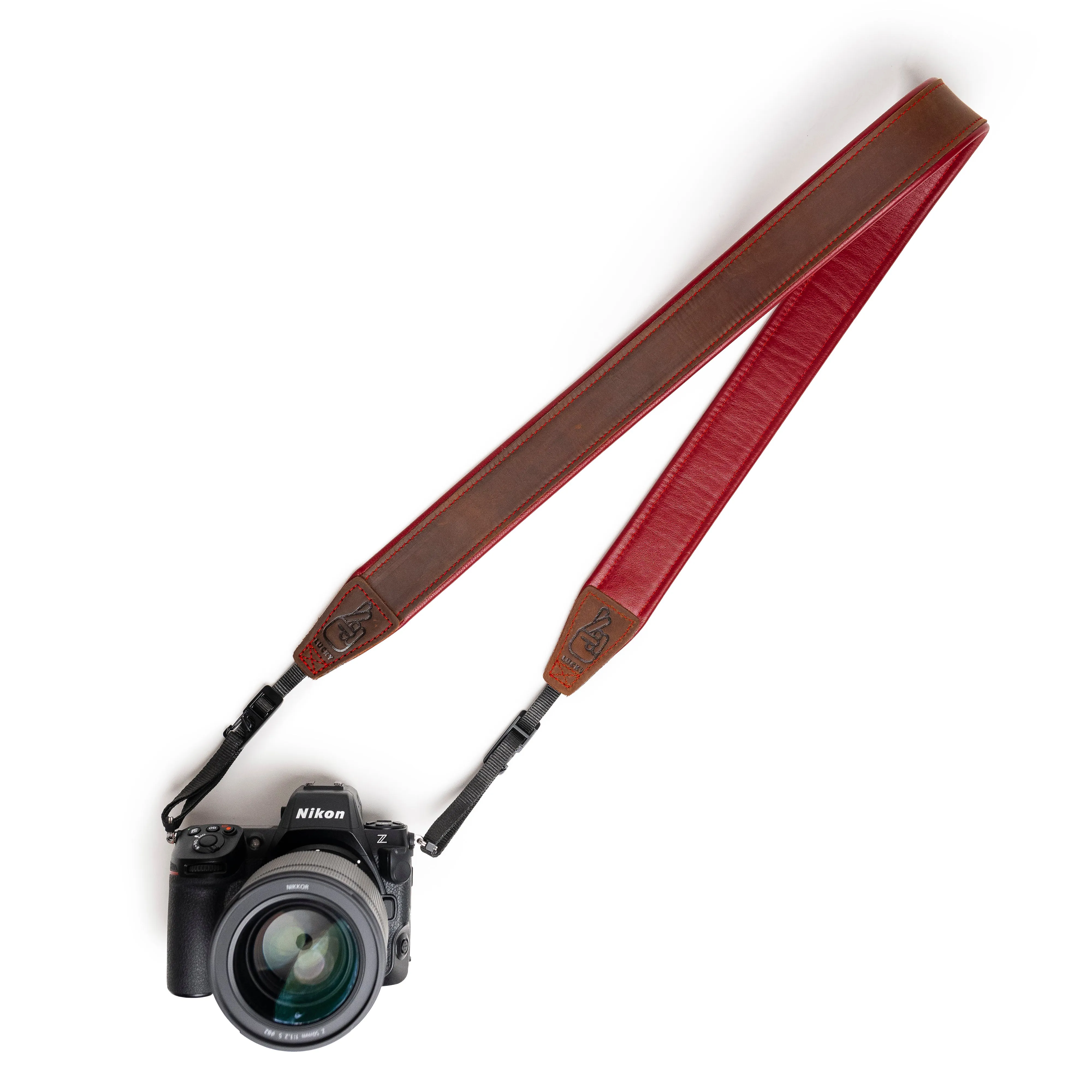 Deluxe 45 Padded Leather Camera Strap