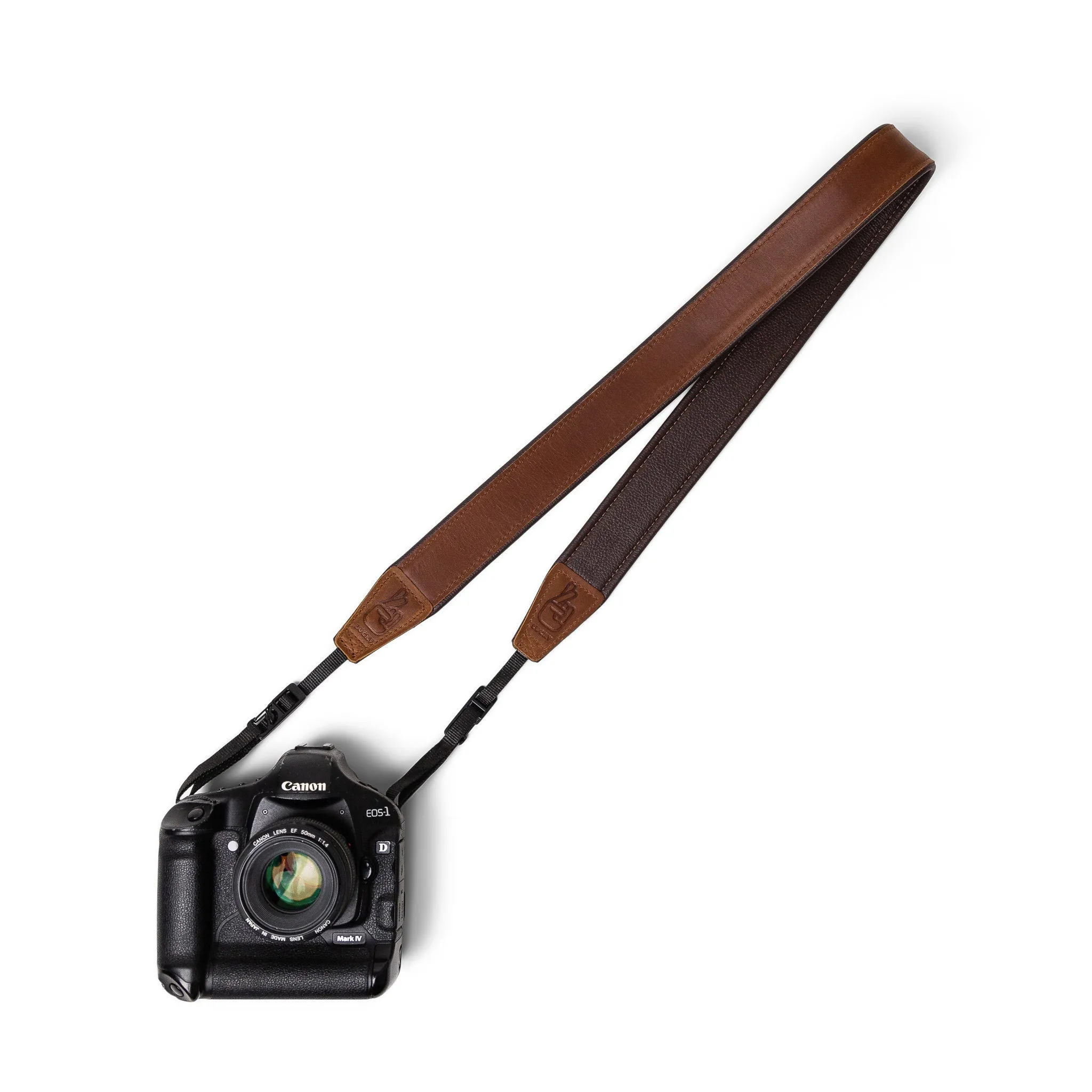Deluxe 45 Padded Leather Camera Strap