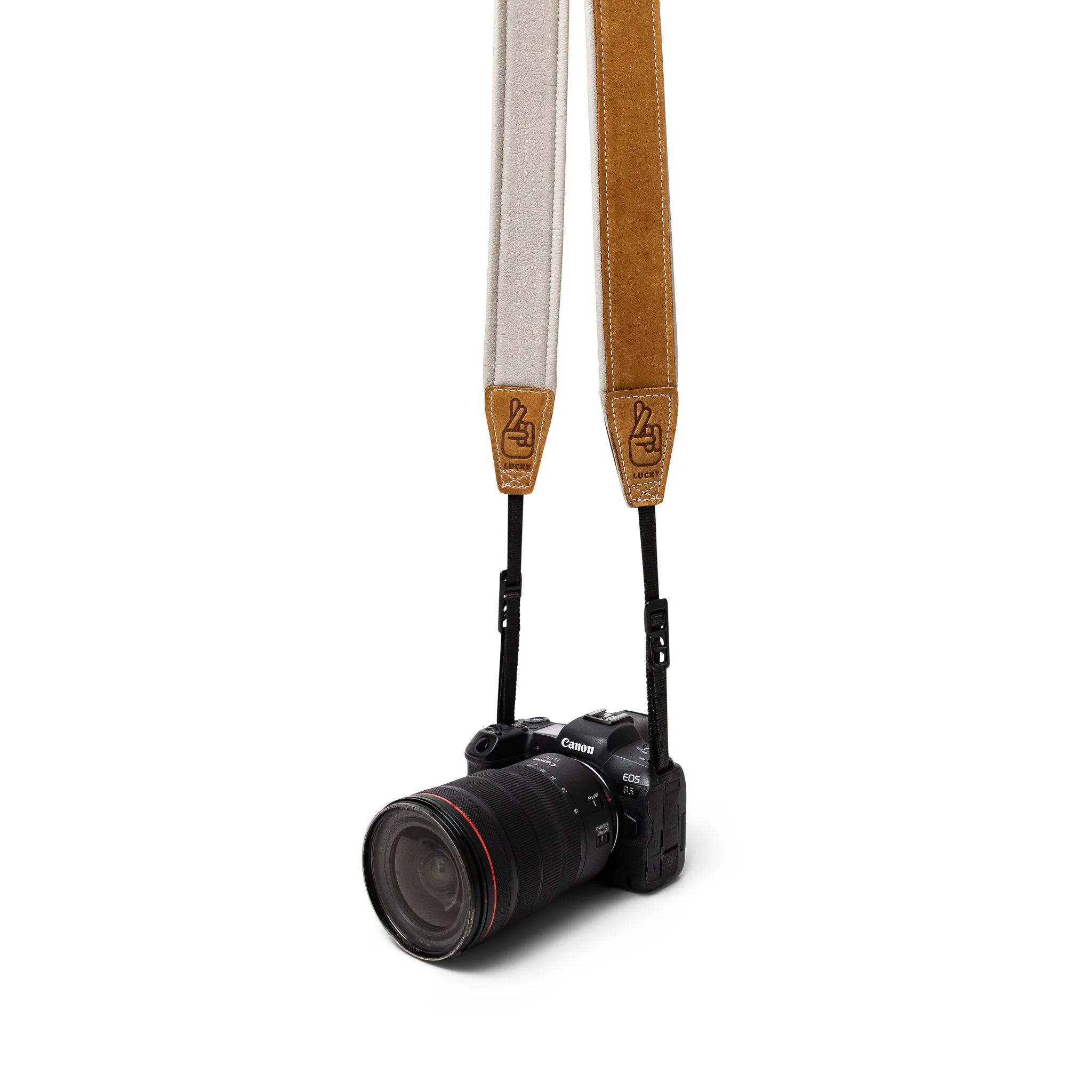 Deluxe 45 Padded Leather Camera Strap
