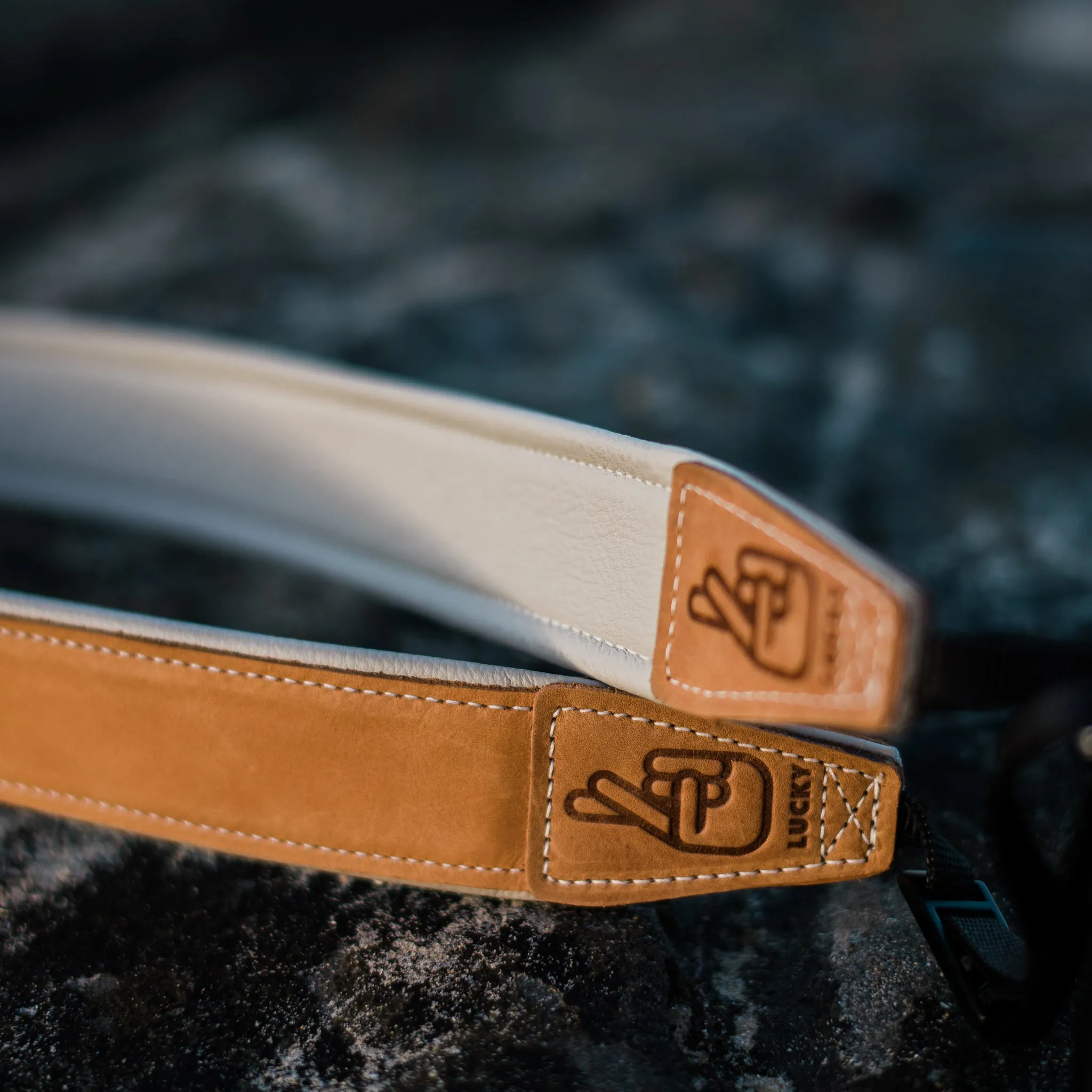 Deluxe 45 Padded Leather Camera Strap
