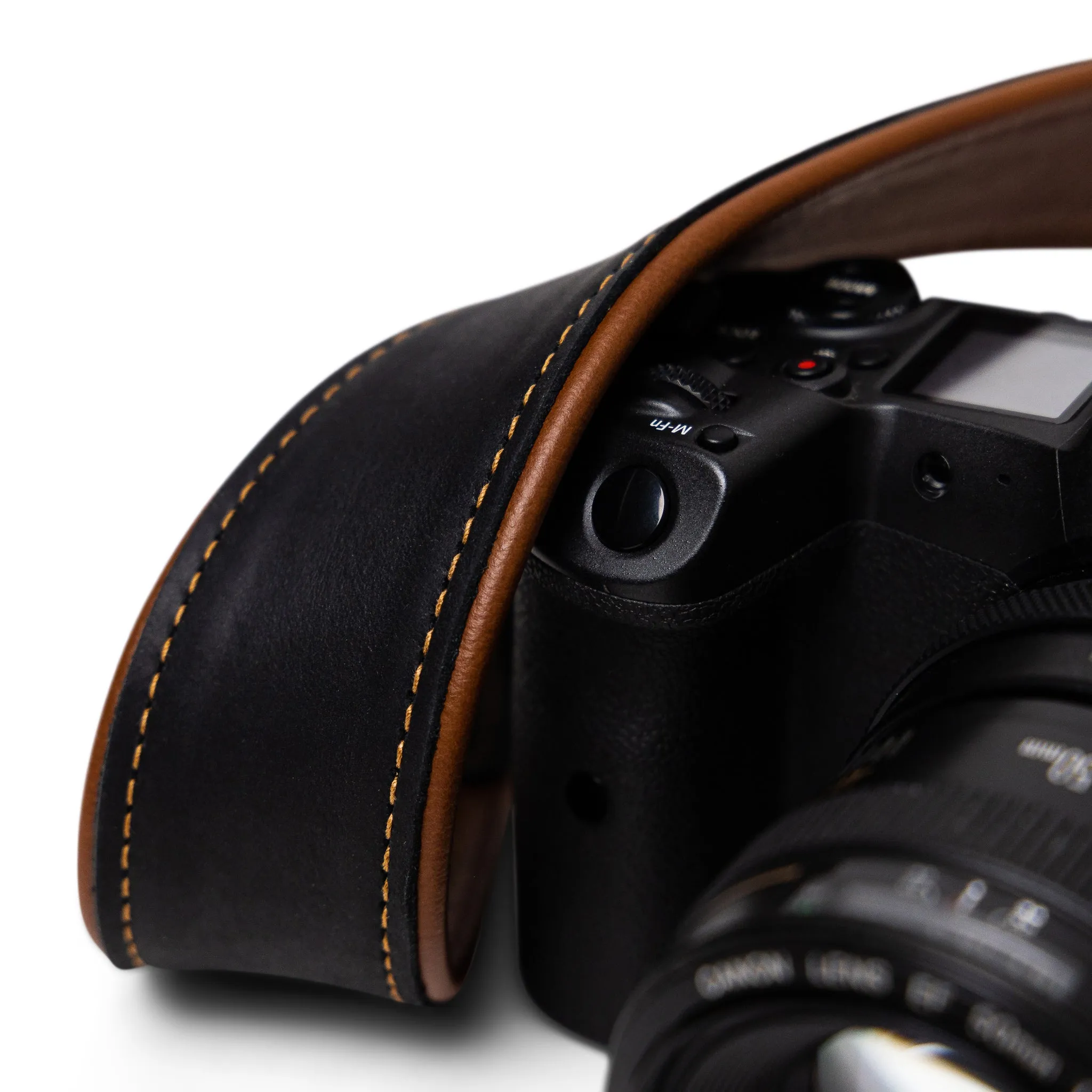 Deluxe 45 Padded Leather Camera Strap