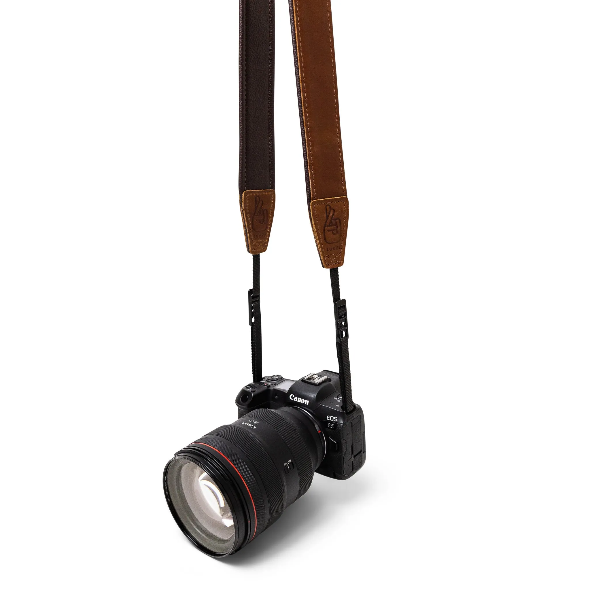 Deluxe 45 Padded Leather Camera Strap