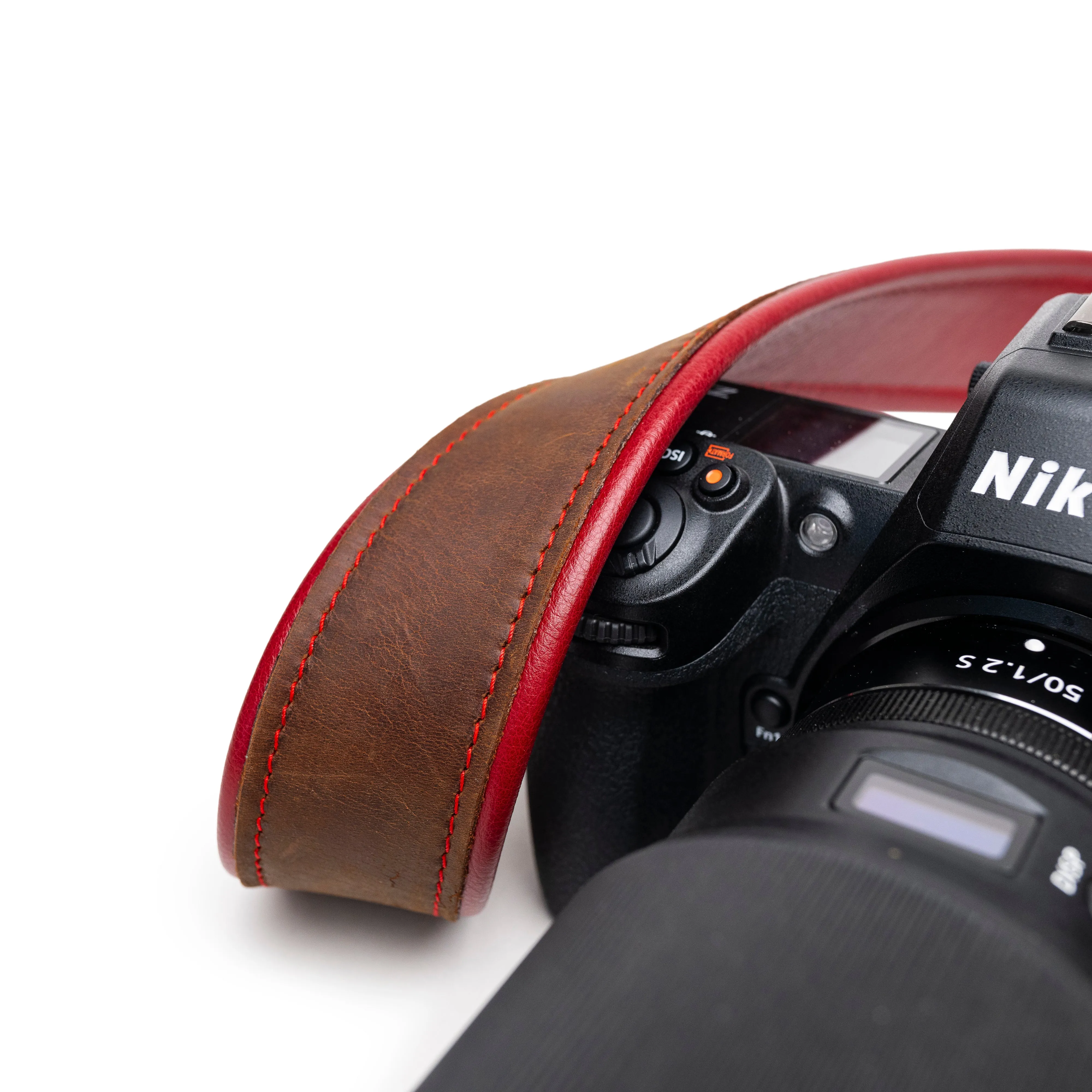 Deluxe 45 Padded Leather Camera Strap