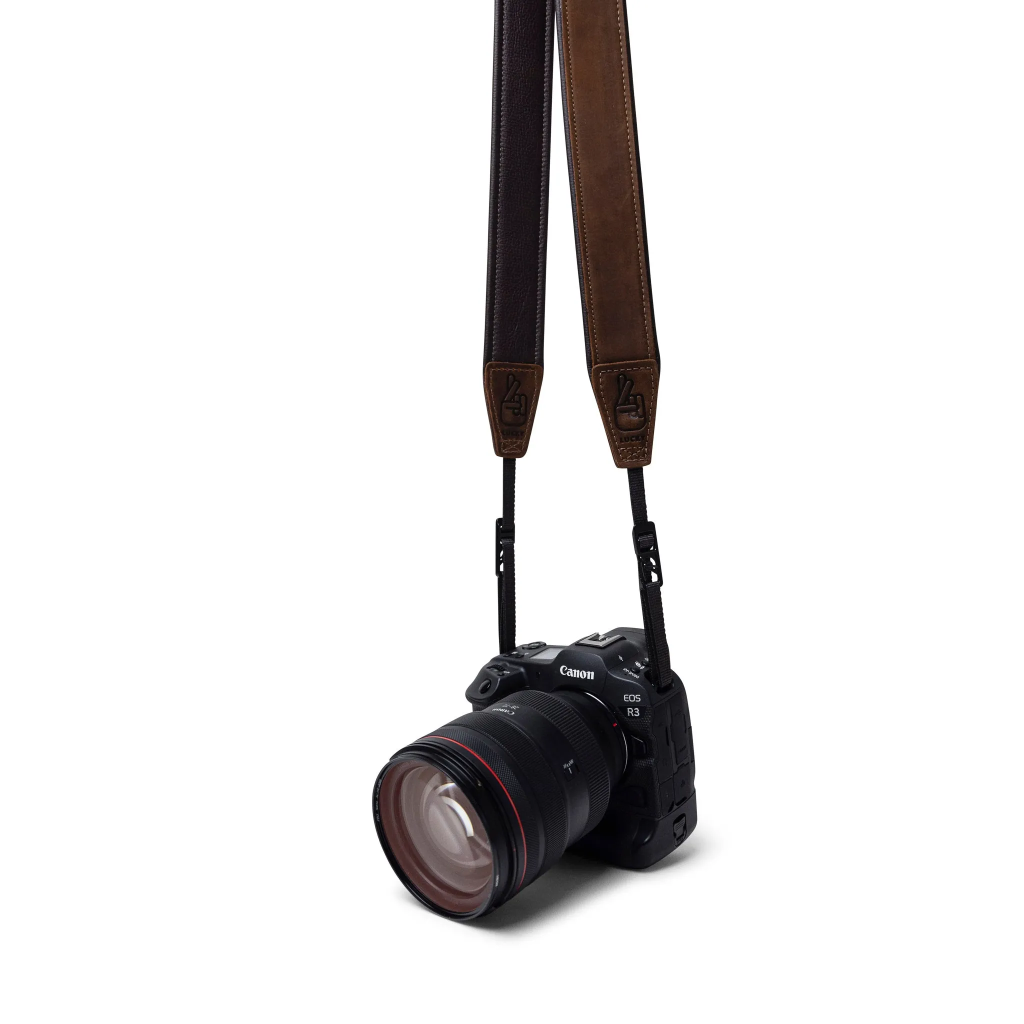 Deluxe 45 Padded Leather Camera Strap
