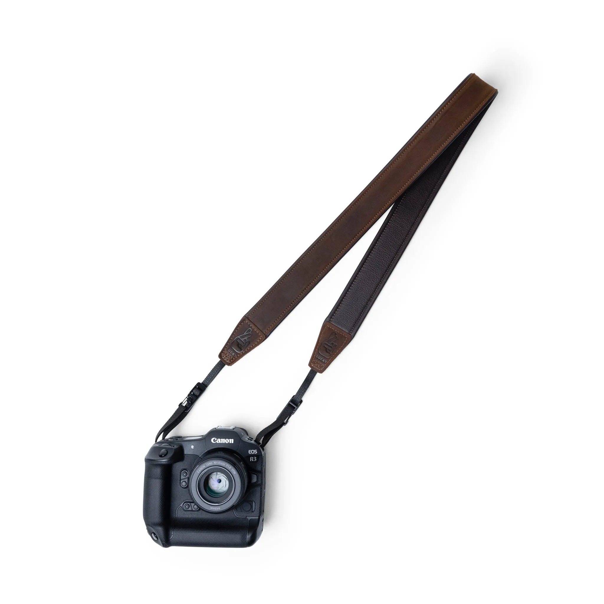 Deluxe 45 Padded Leather Camera Strap