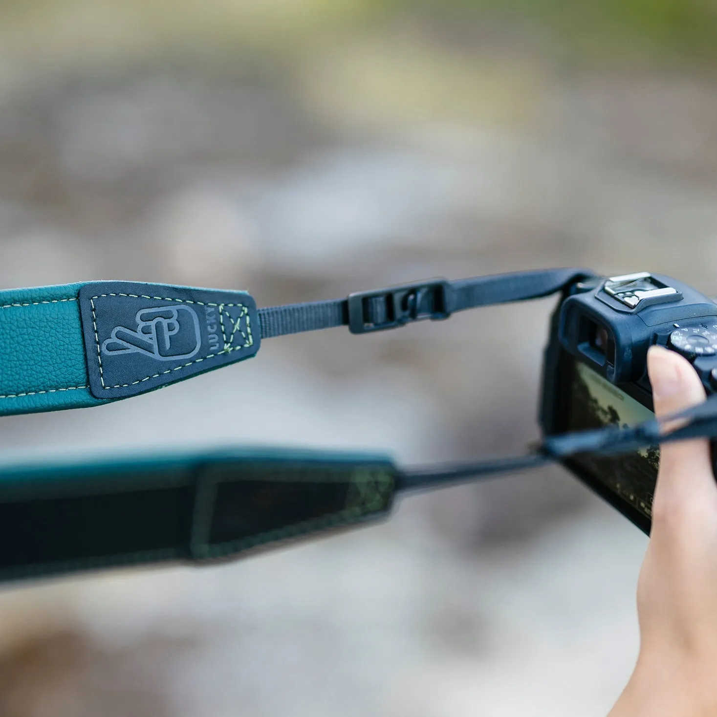 Deluxe 45 Padded Leather Camera Strap