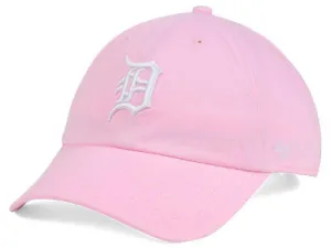Detroit Tigers MLB Light Pink '47 Brand Clean Up Hat Womens