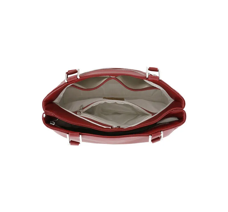 Diane Shoulder Handbag in Red
