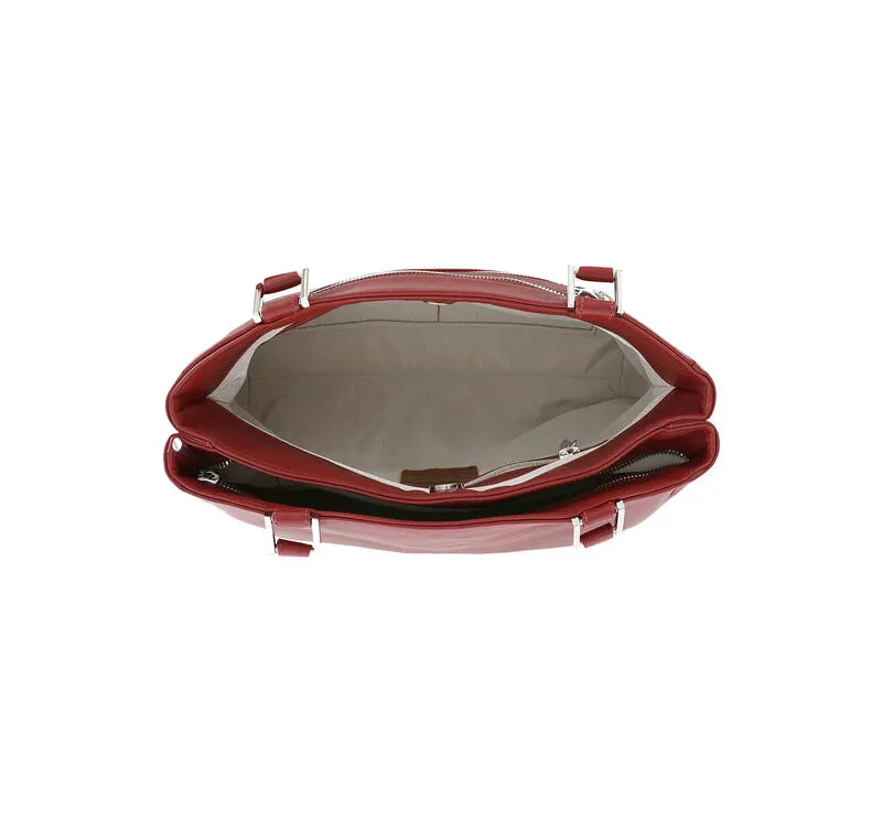 Diane Shoulder Handbag in Red