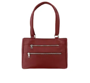 Diane Shoulder Handbag in Red