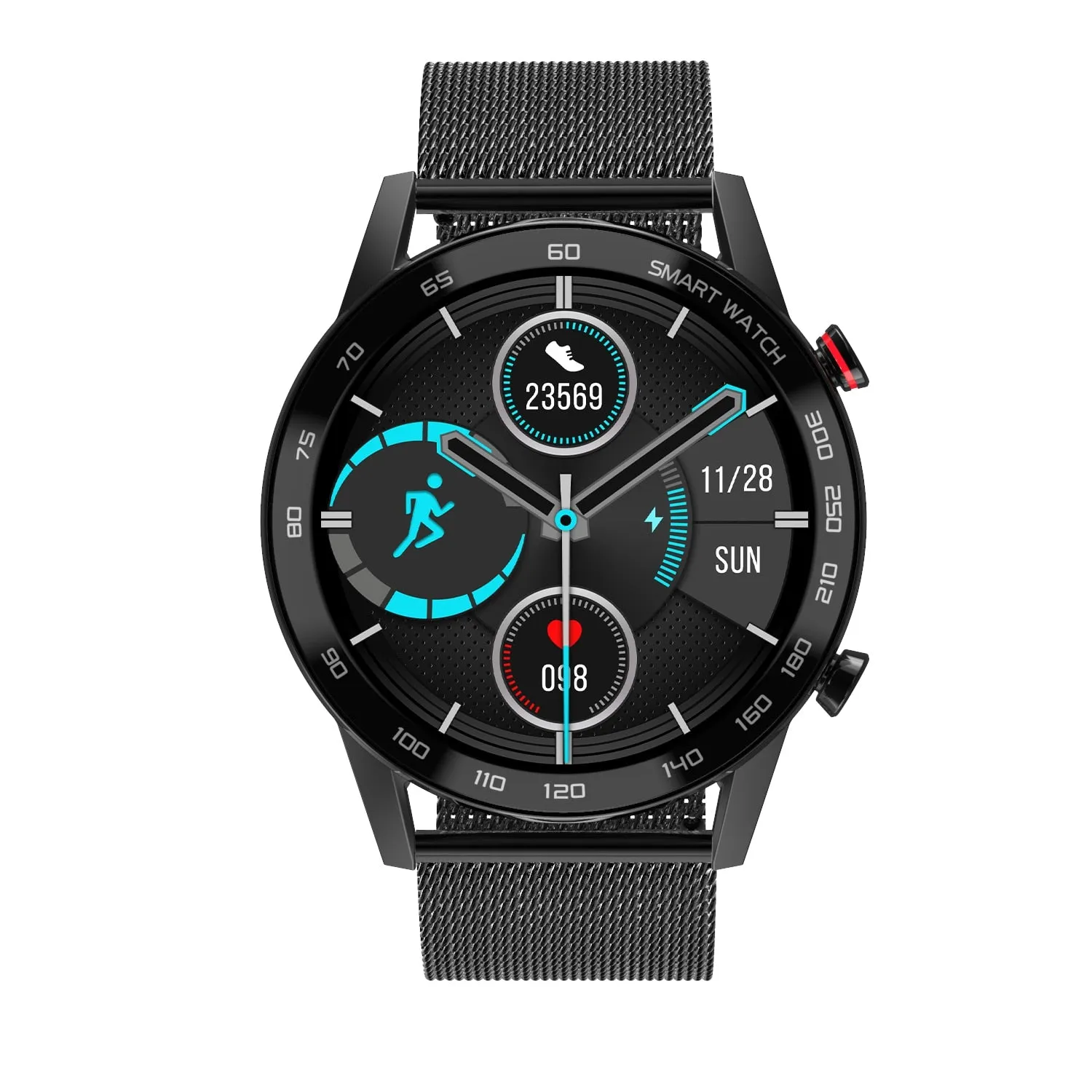 Digital Wearable Smartwatch with Health and ECG monitoring