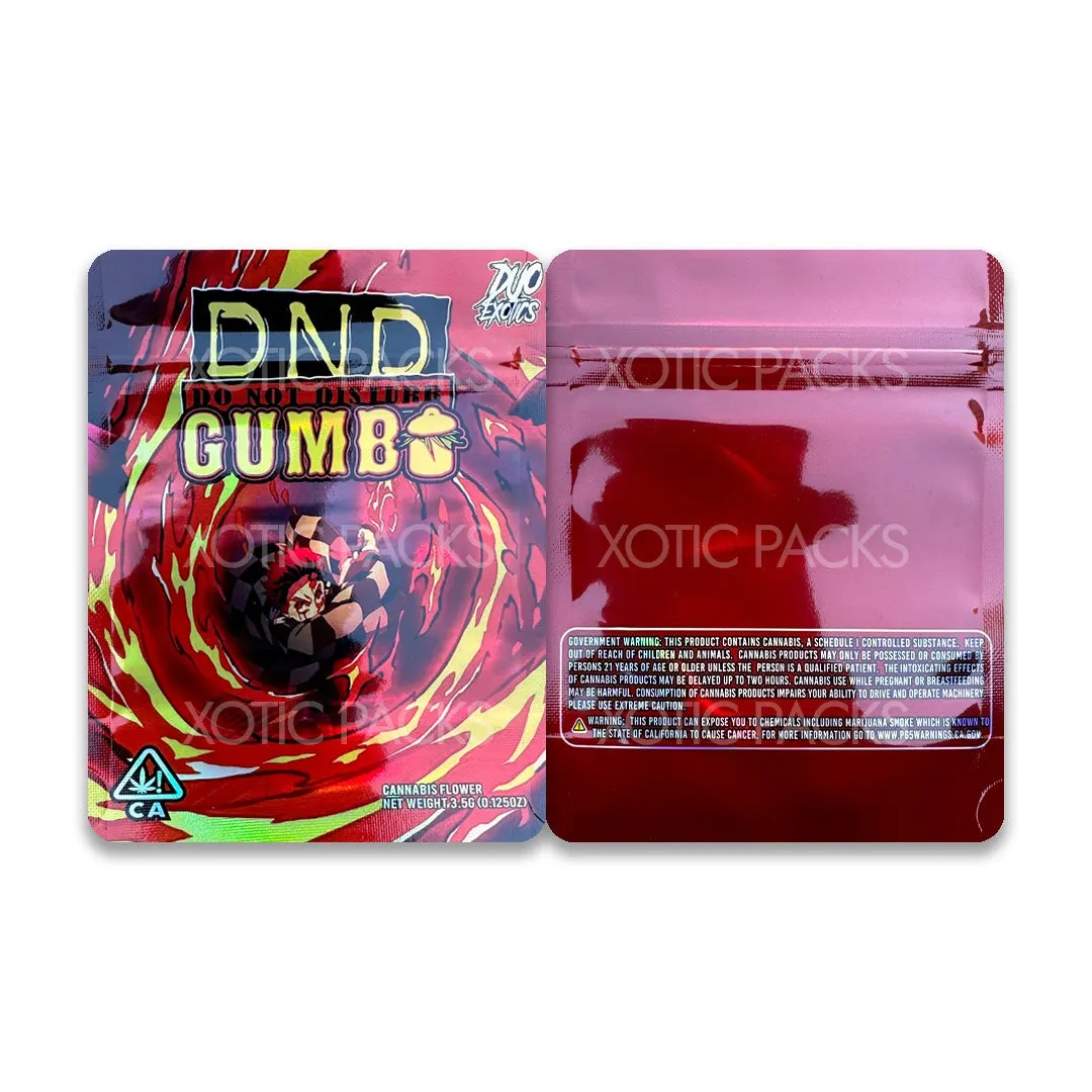 Dnd Gumbo Mylar Bag 3.5 Grams