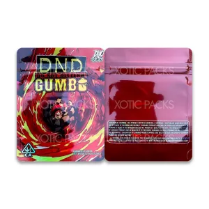 Dnd Gumbo Mylar Bag 3.5 Grams