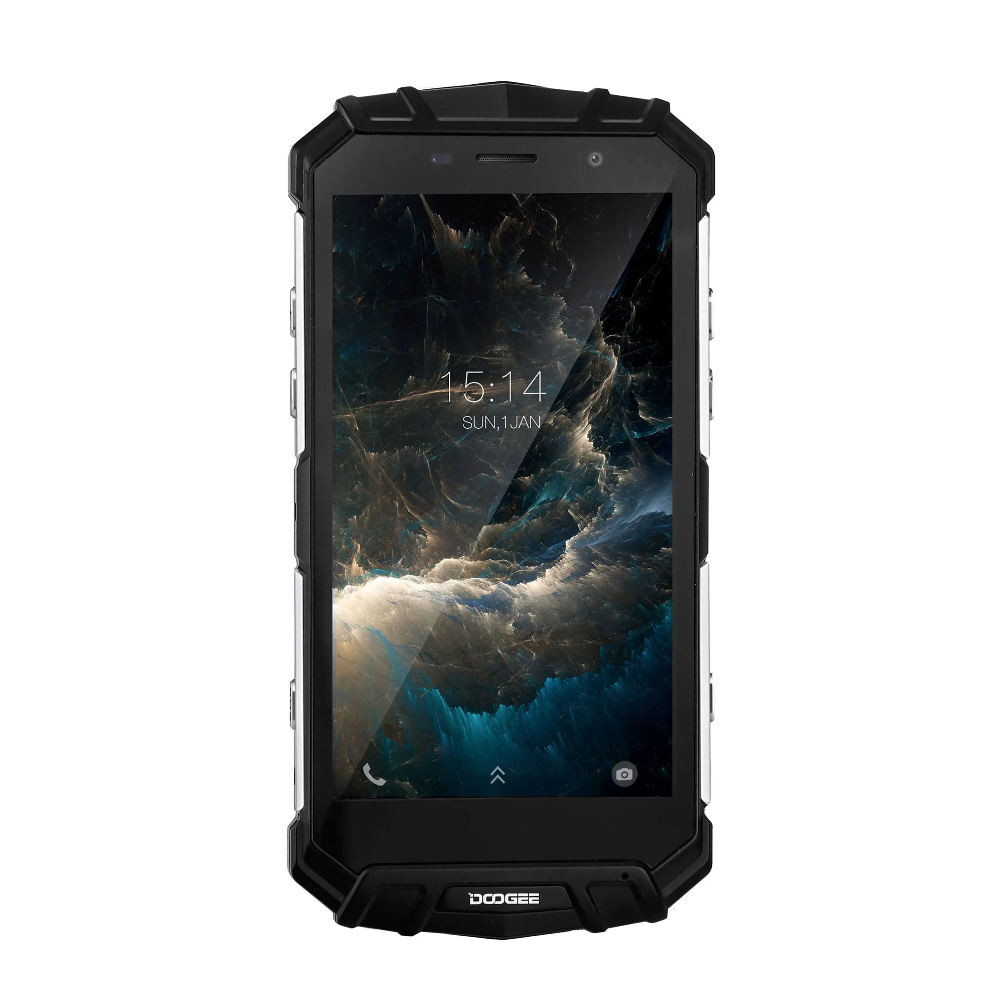 DOOGEE S60 Lite Smart Phone - 5.2 Inch, IP68 Waterproof, Octa Core, 4GB RAM 32GB ROM, 5580mAh - Black