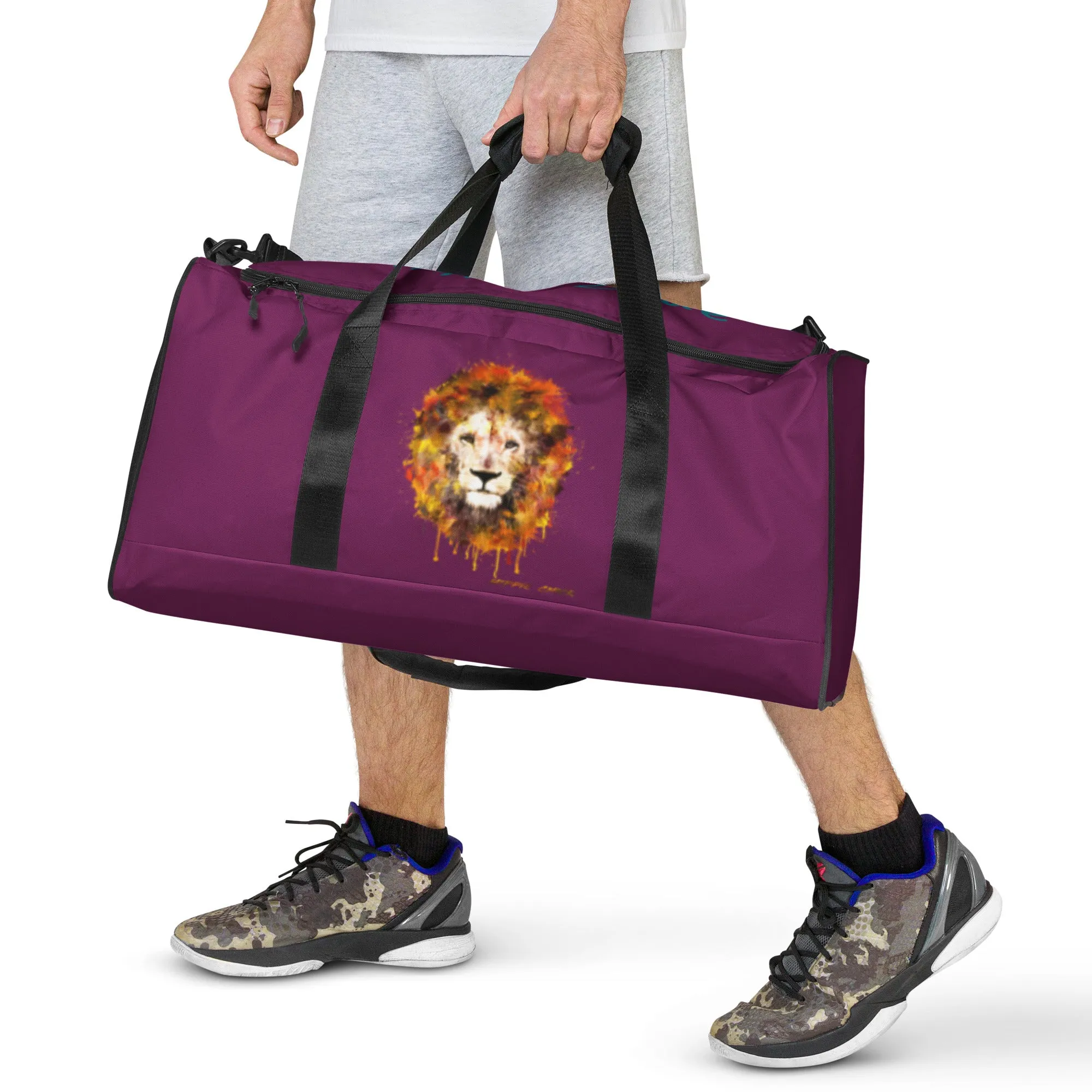 Eggplant Duffle Bag - OG Hippie Dude