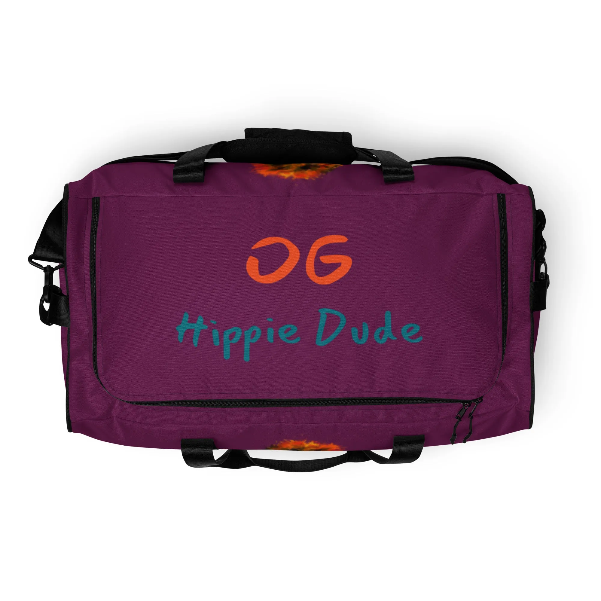 Eggplant Duffle Bag - OG Hippie Dude