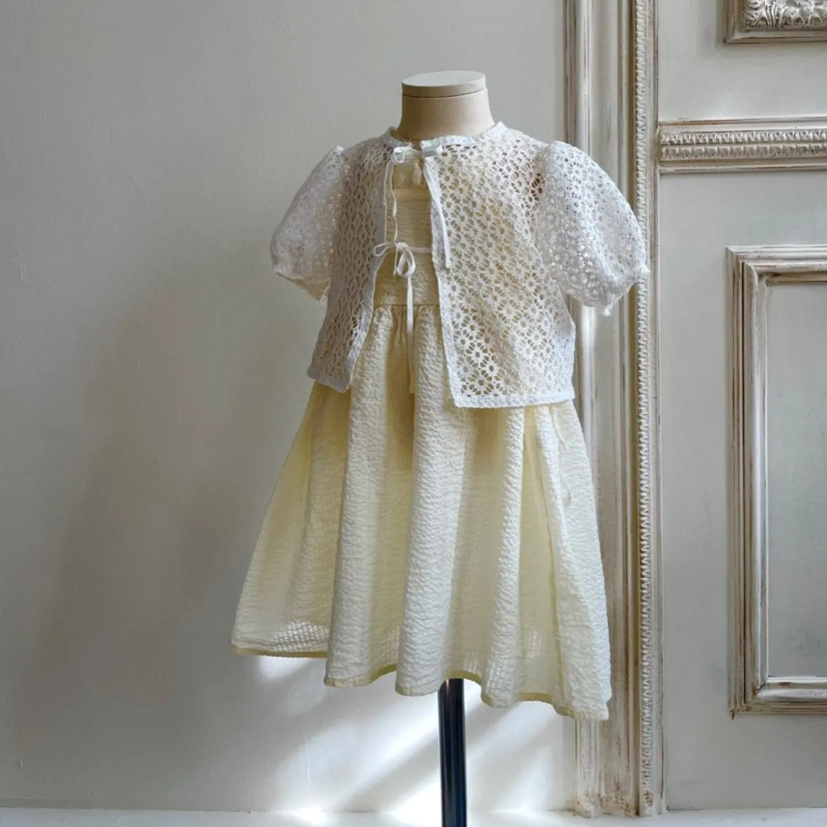 Elise Dress, Lemon