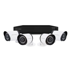 ESP SHDV8KB4W2TB HDview 4MP Super HD 8 Channel 2TB 4x White Bullet Camera Kit