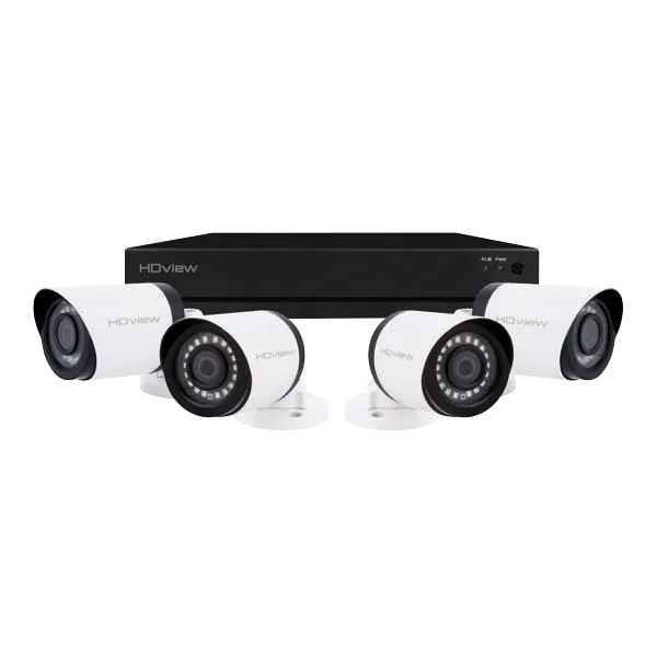 ESP SHDV8KB4W2TB HDview 4MP Super HD 8 Channel 2TB 4x White Bullet Camera Kit