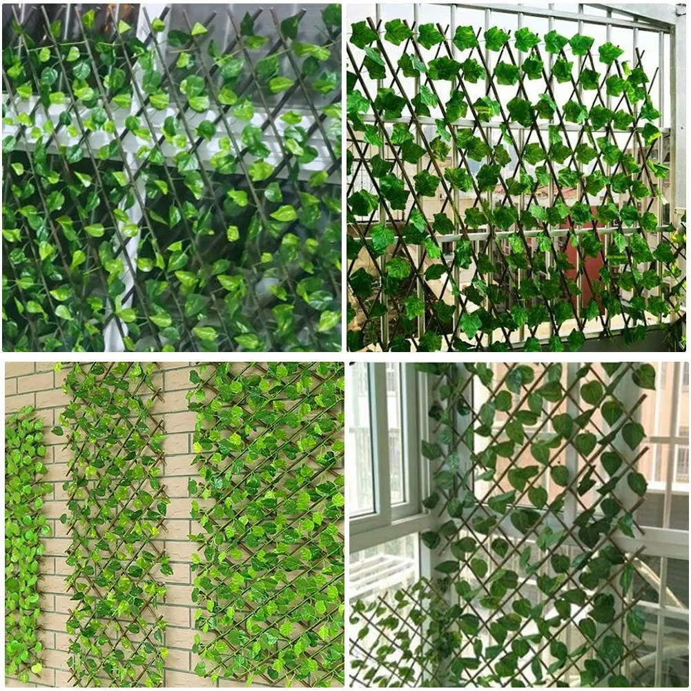 Expandable UV Protected Privacy Fence