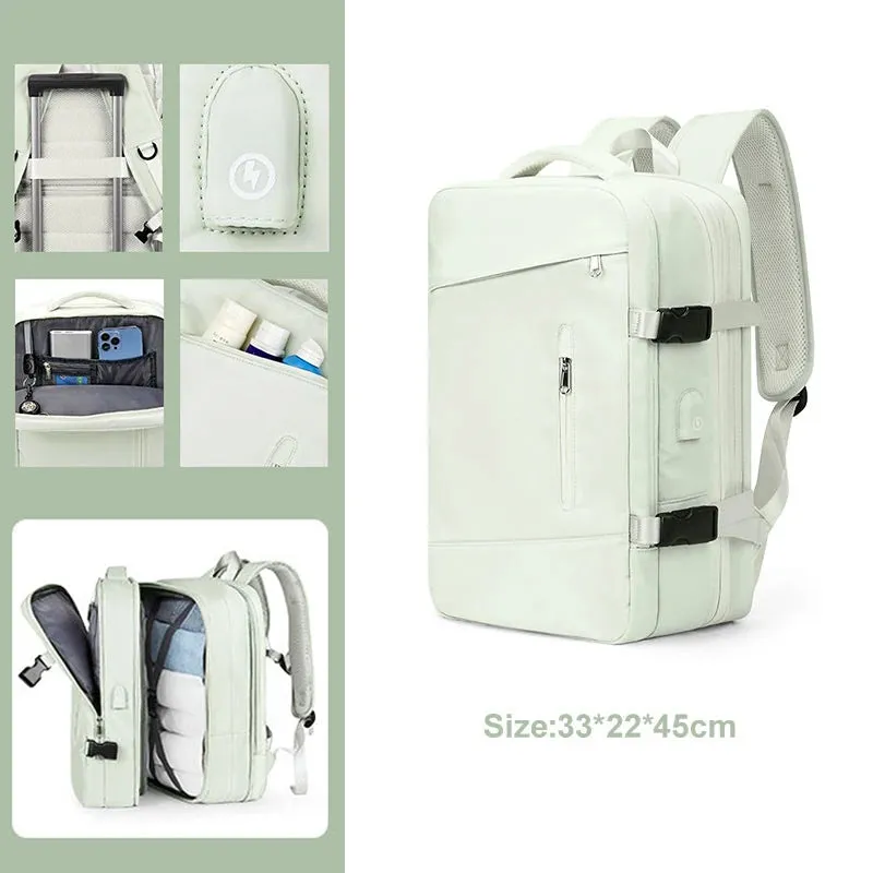 Extendible Travel and Laptop Backpack