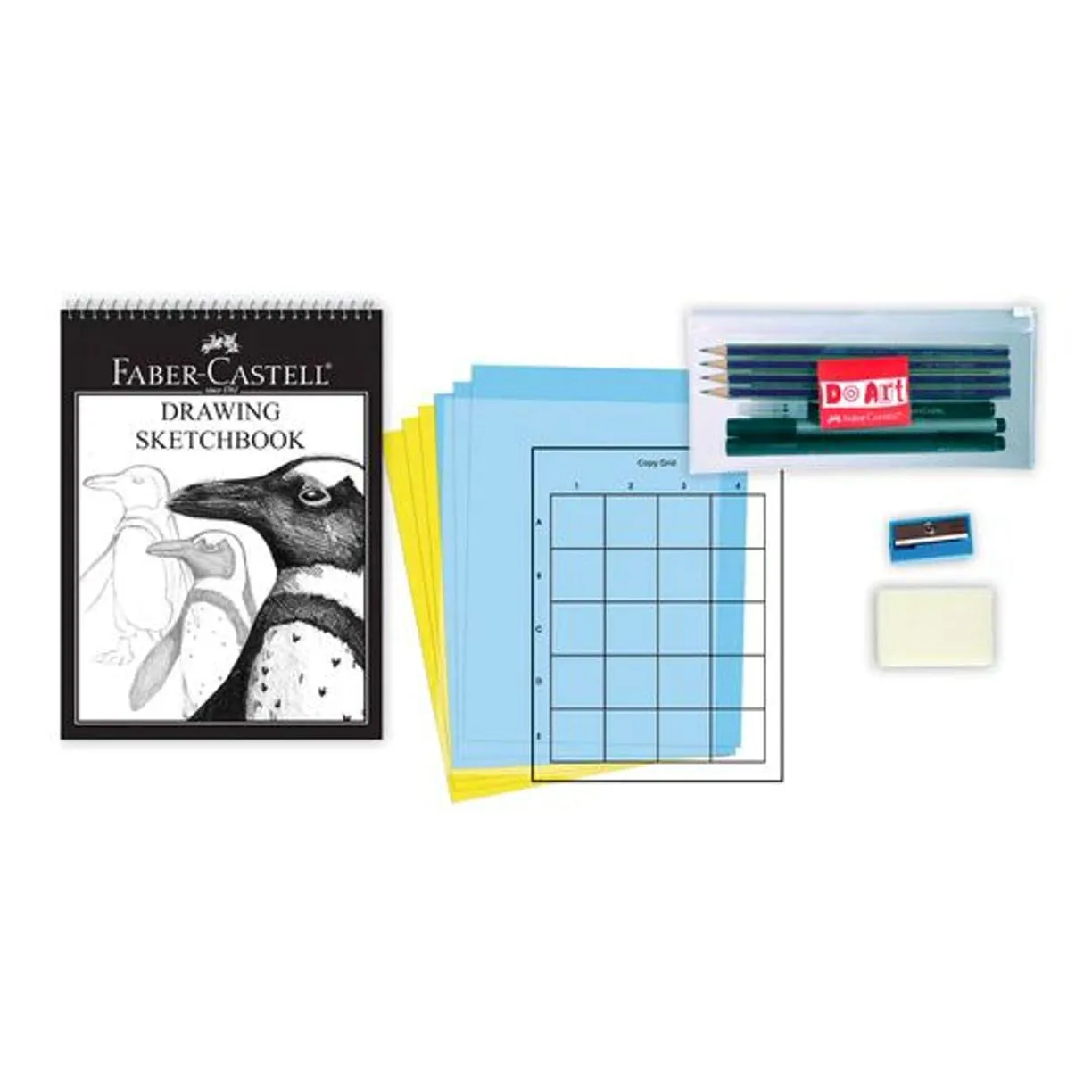 Faber-Castell Drawing and Sketching Kit, Ages 9 