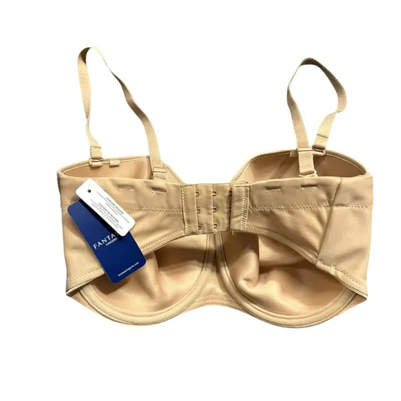 FANTASIE Women's Smoothing Moulded underwire Strapless Bra FL4530 size 32I NWT