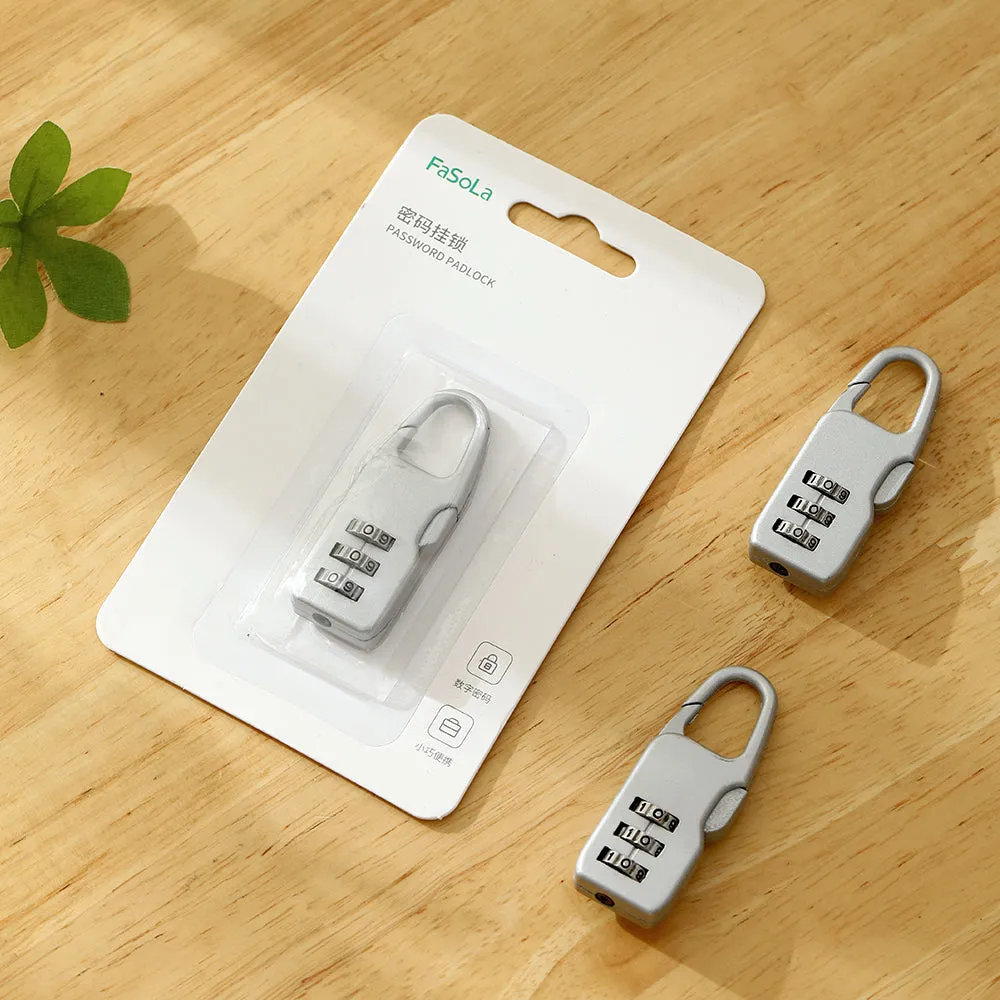 FaSoLa Combination Padlock - Silver