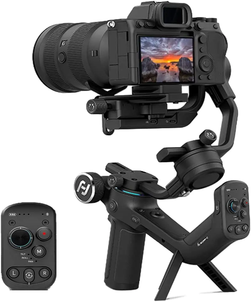 FeiyuTech SCORP-C Camera 3-Axis Handheld Gimbal Stabilizer for DSLR Mirrorless Camera
