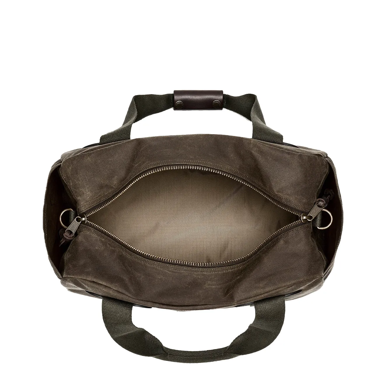 Filson Tin Cloth Small Duffle Bag Otter Green