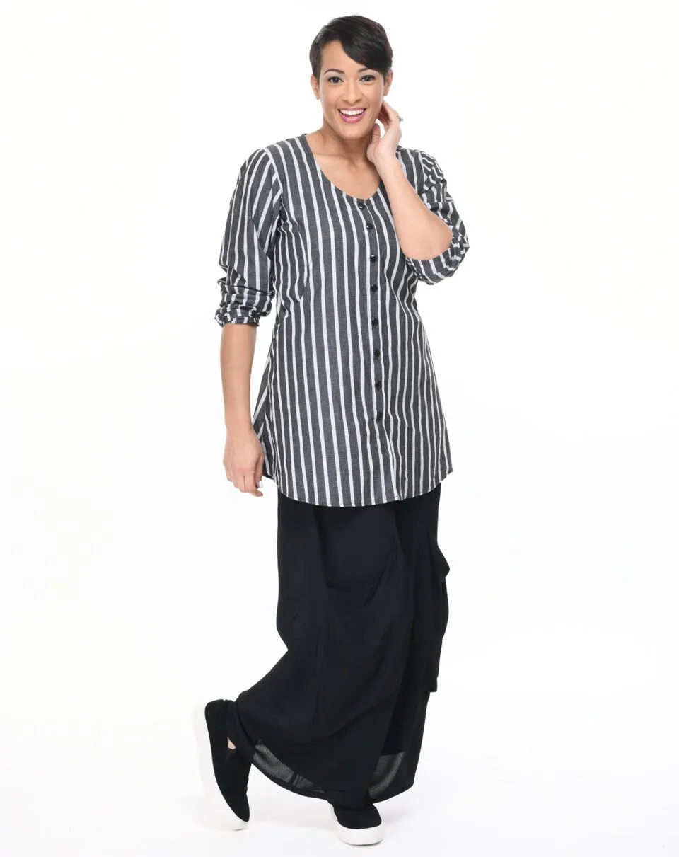 FINAL SALE CV679 Ivy Jacket in Rothschild Stripe*