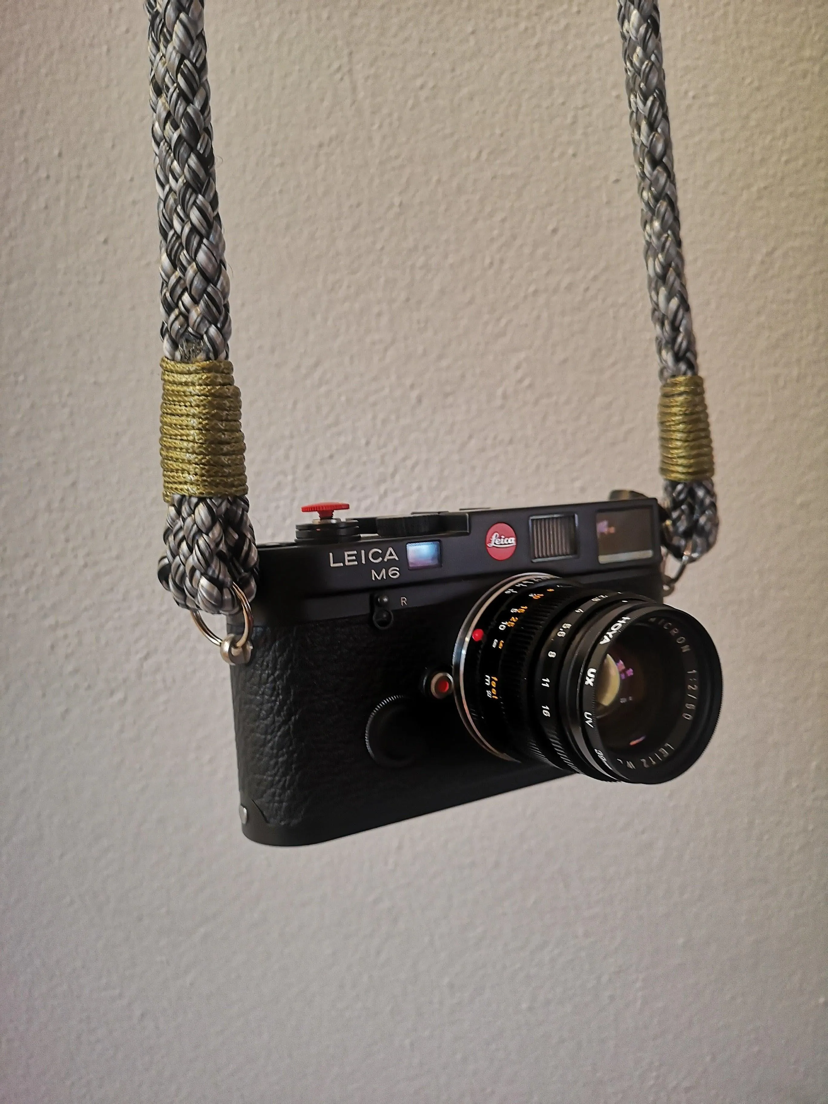 Flat 50 Shades of Grey Camera Strap