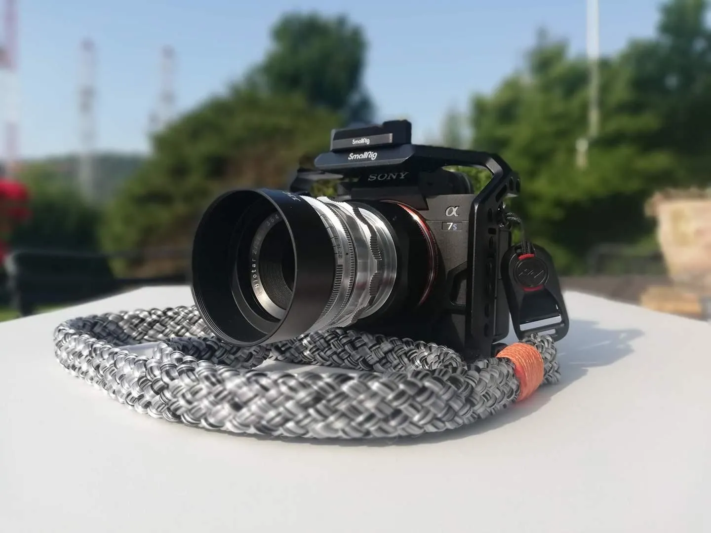 Flat 50 Shades of Grey Camera Strap