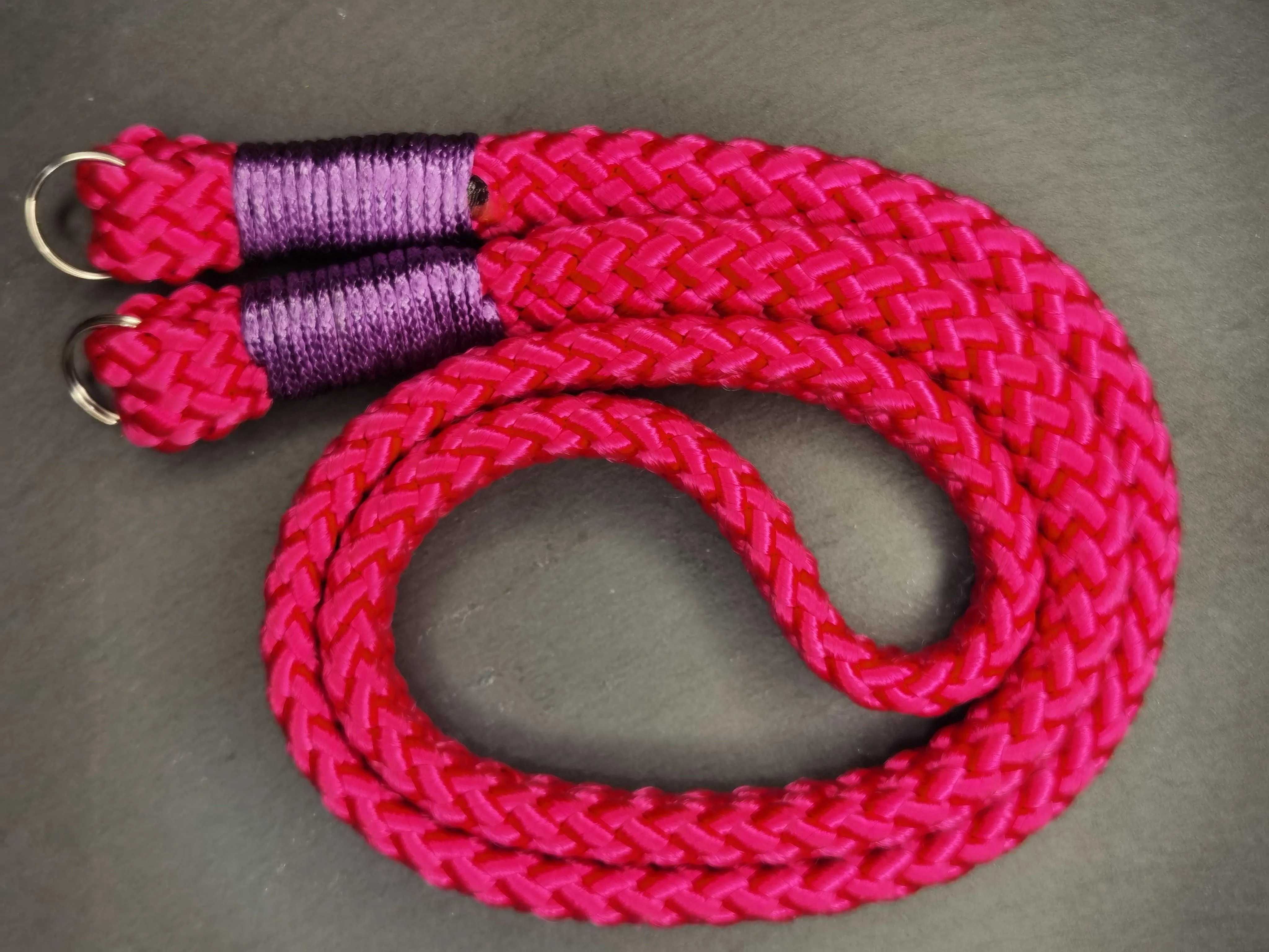 Flat Dark Pink Acrylic Camera Strap