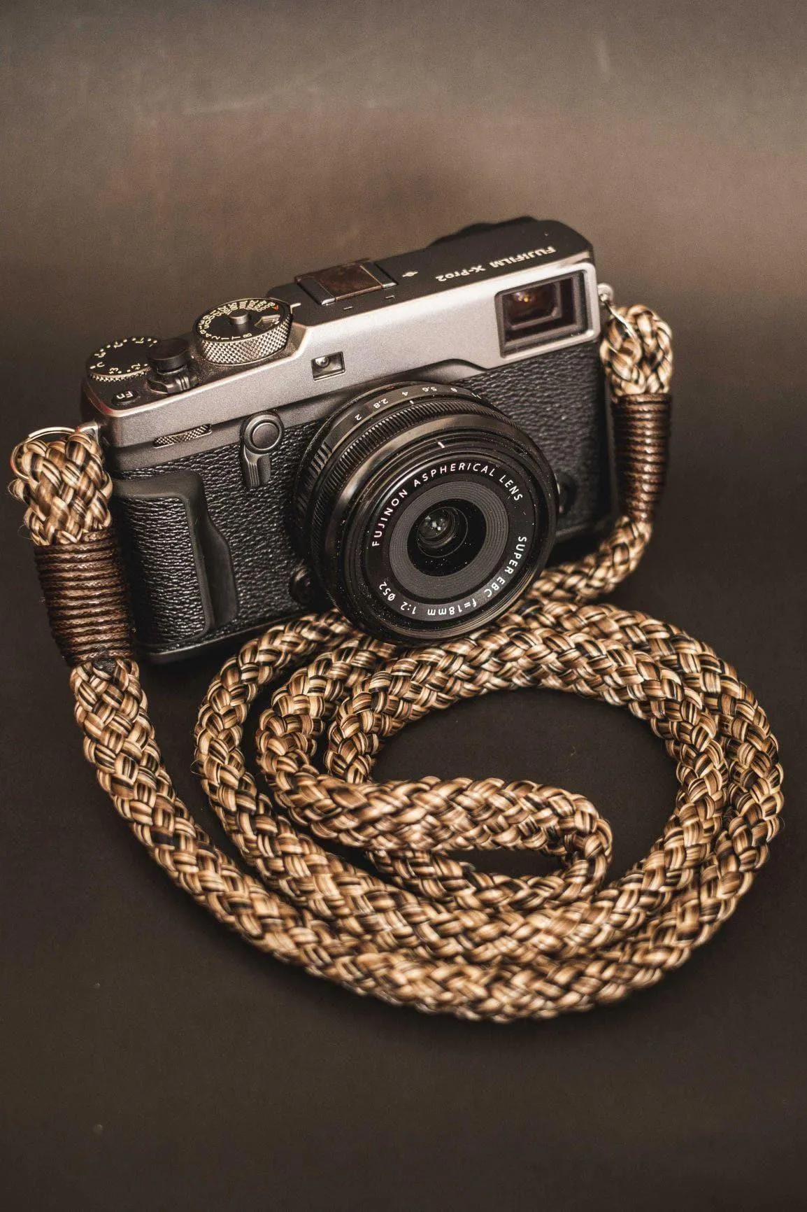 Flat Moccasin Acrylic Camera Strap