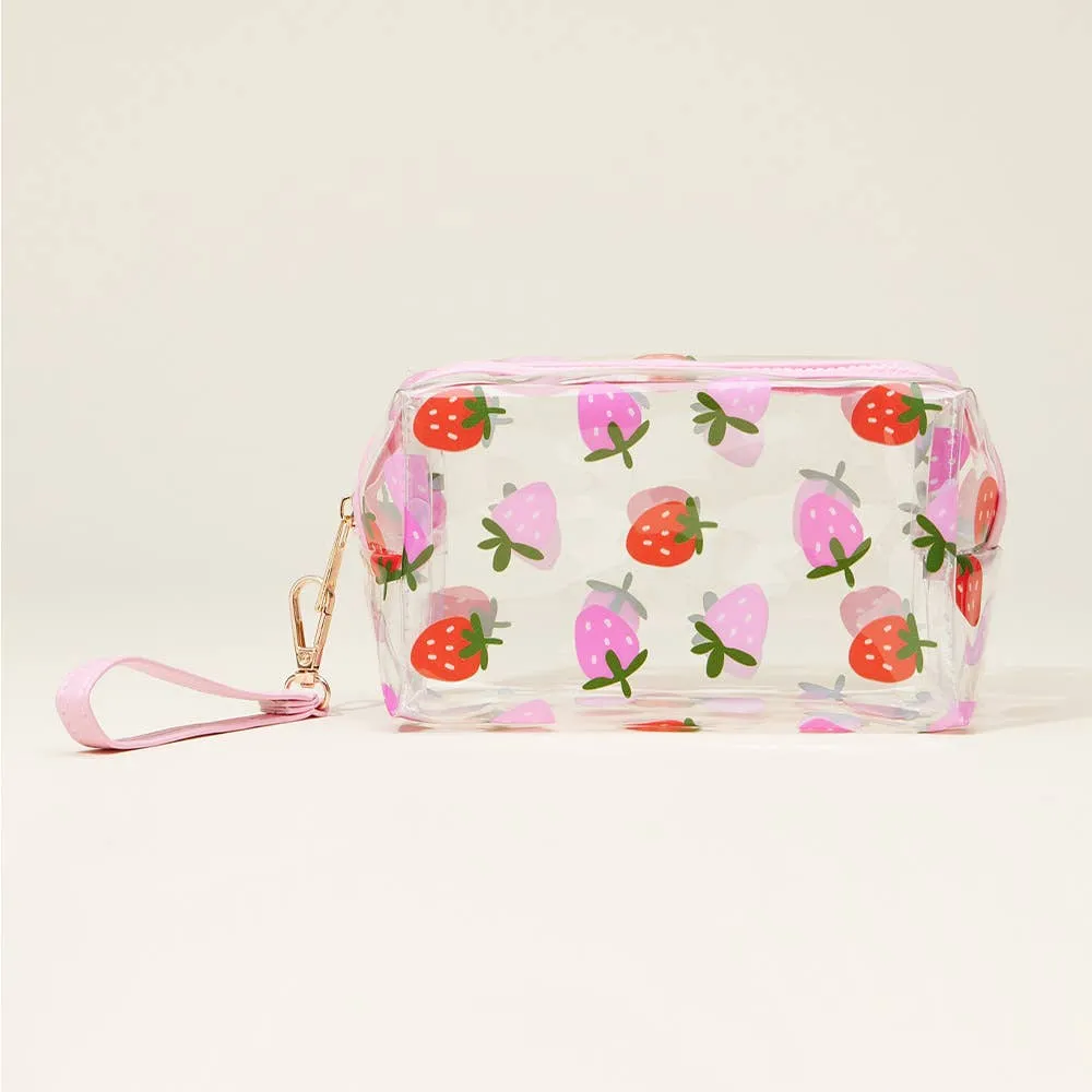FRUIT TRANSPARENT COSMETIC POUCHES (MULTIPLE STYLES)
