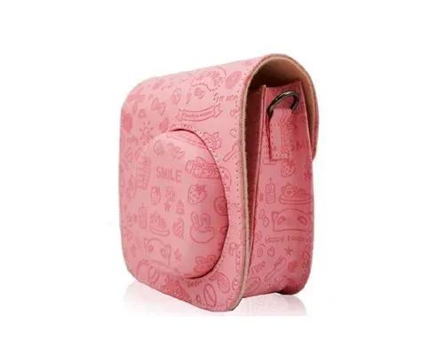 Fujifilm Bundle Cartoon Case/Films for Fujifilm Instax Mini 8 - Pink