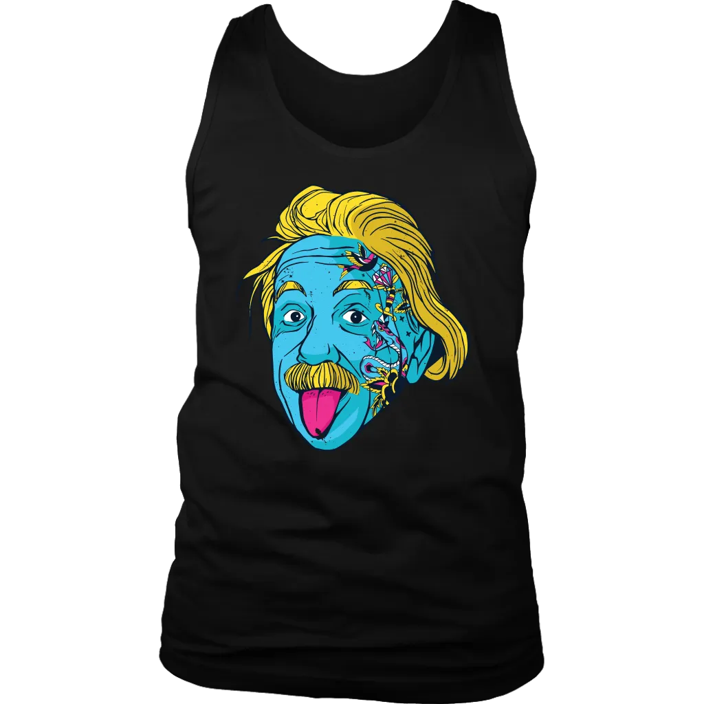 Funny Einstein T-shirt, Einstein Tattoo T-shirt, Funny Tattoo Shirt, Einstein T-shirt