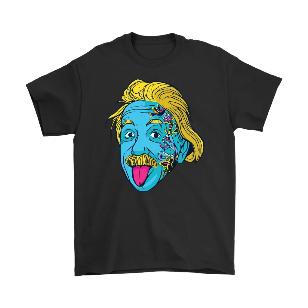 Funny Einstein T-shirt, Einstein Tattoo T-shirt, Funny Tattoo Shirt, Einstein T-shirt