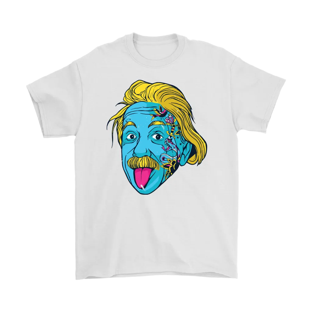 Funny Einstein T-shirt, Einstein Tattoo T-shirt, Funny Tattoo Shirt, Einstein T-shirt