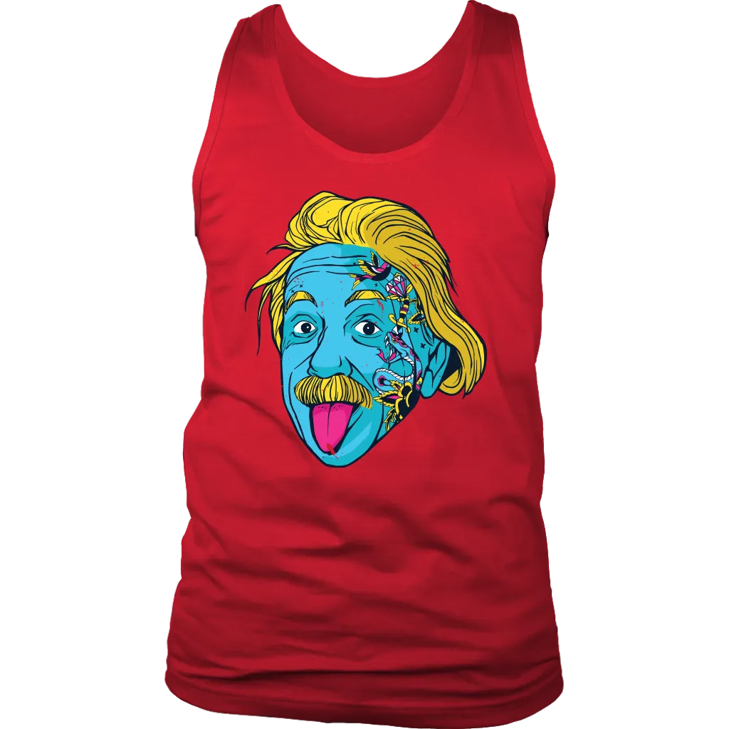 Funny Einstein T-shirt, Einstein Tattoo T-shirt, Funny Tattoo Shirt, Einstein T-shirt
