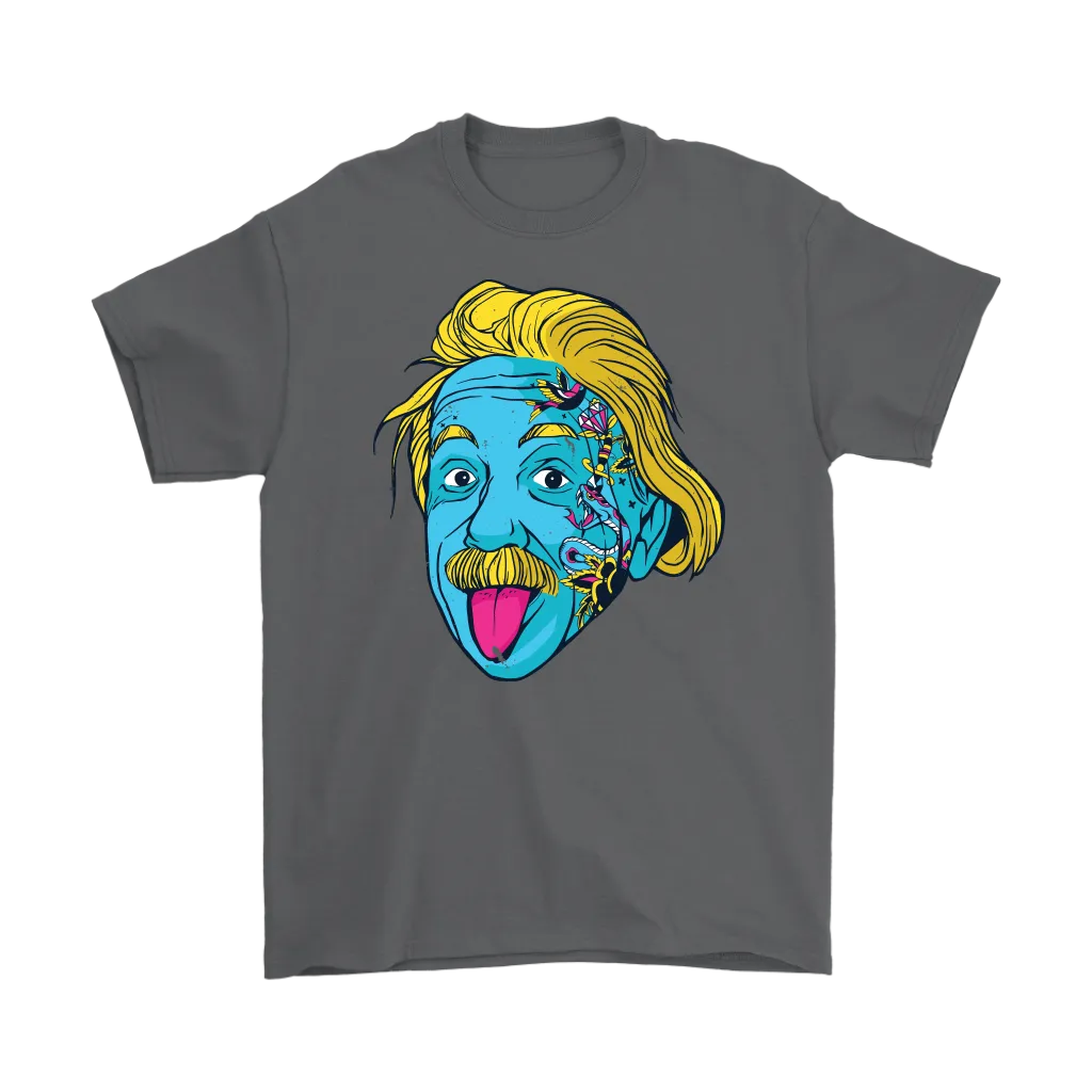 Funny Einstein T-shirt, Einstein Tattoo T-shirt, Funny Tattoo Shirt, Einstein T-shirt