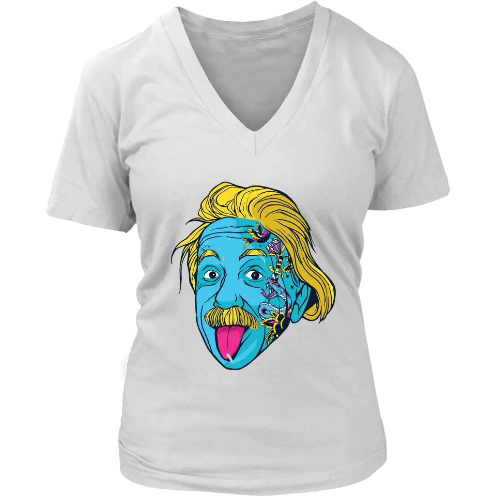 Funny Einstein T-shirt, Einstein Tattoo T-shirt, Funny Tattoo Shirt, Einstein T-shirt