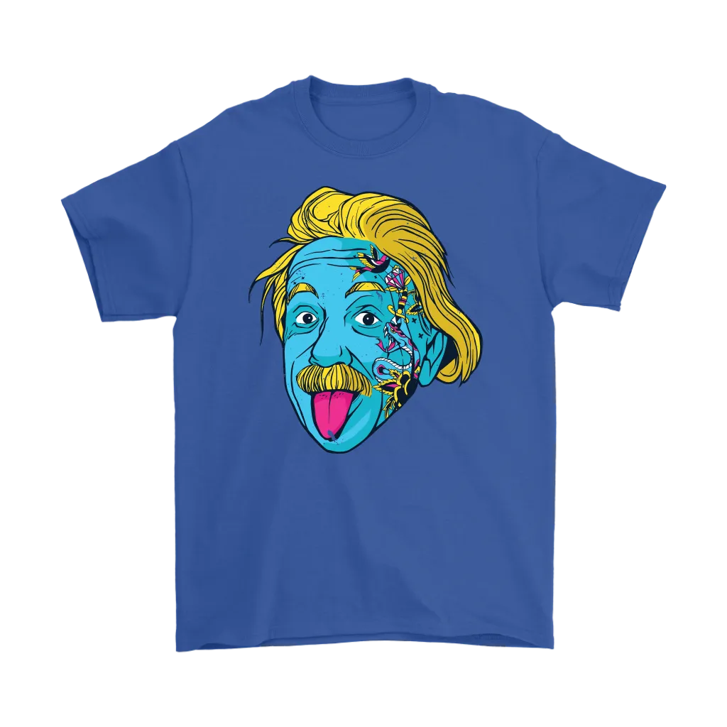Funny Einstein T-shirt, Einstein Tattoo T-shirt, Funny Tattoo Shirt, Einstein T-shirt
