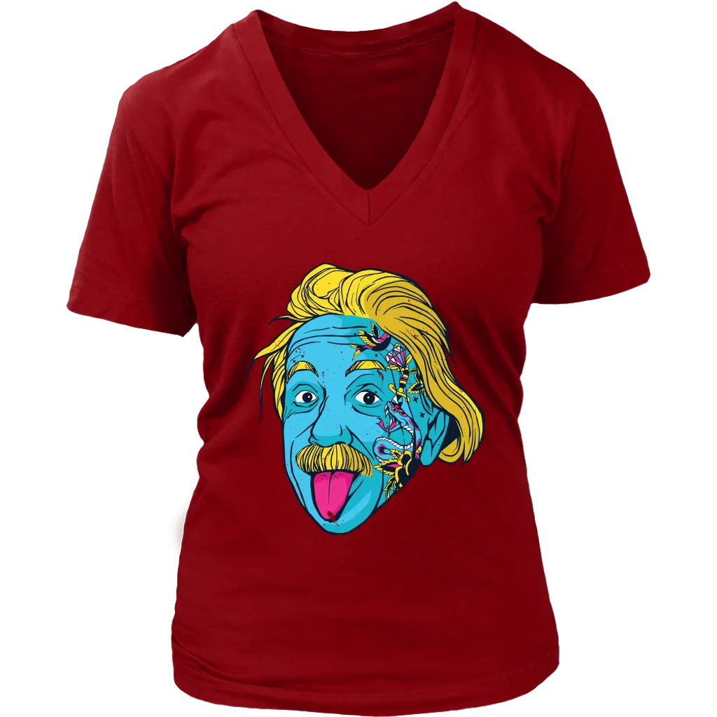 Funny Einstein T-shirt, Einstein Tattoo T-shirt, Funny Tattoo Shirt, Einstein T-shirt