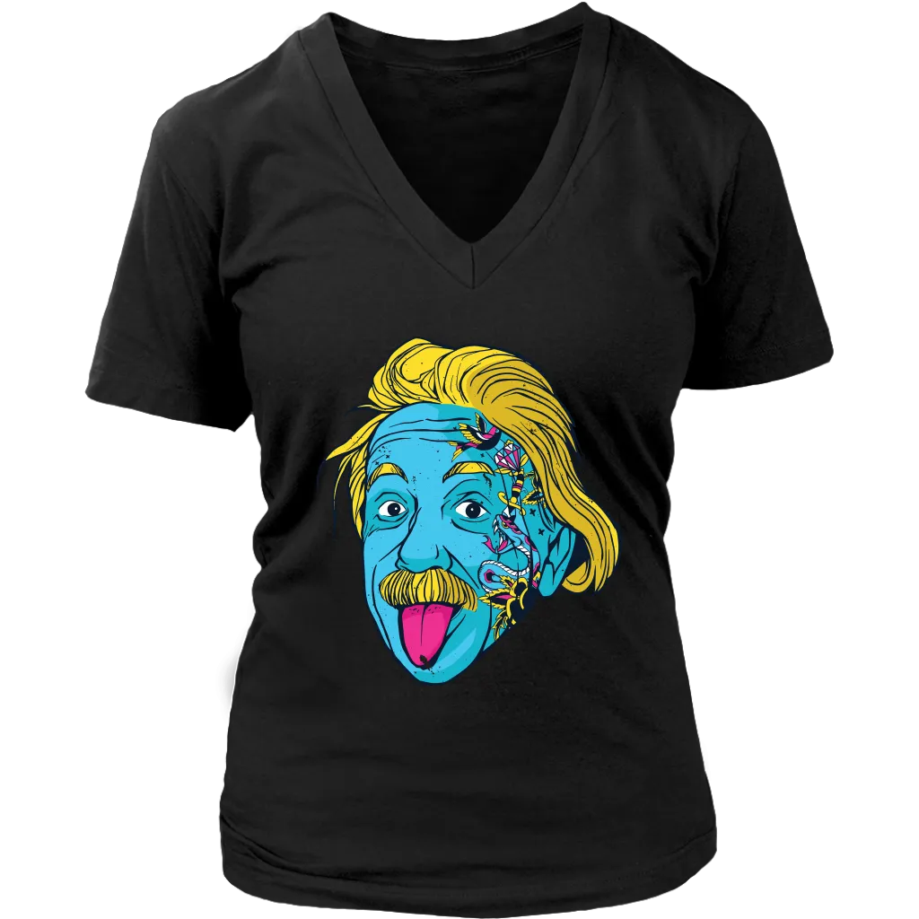 Funny Einstein T-shirt, Einstein Tattoo T-shirt, Funny Tattoo Shirt, Einstein T-shirt