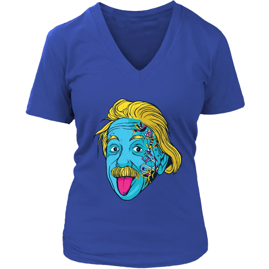 Funny Einstein T-shirt, Einstein Tattoo T-shirt, Funny Tattoo Shirt, Einstein T-shirt