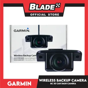 Garmin Wireless Backup Camera BC30 Car Dash Camera, Resolution 240P With Compatible Garmin Navigator, 140 Degrees Field Of View